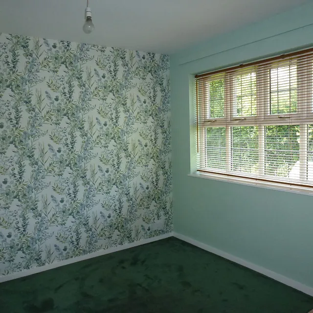 Decorated room