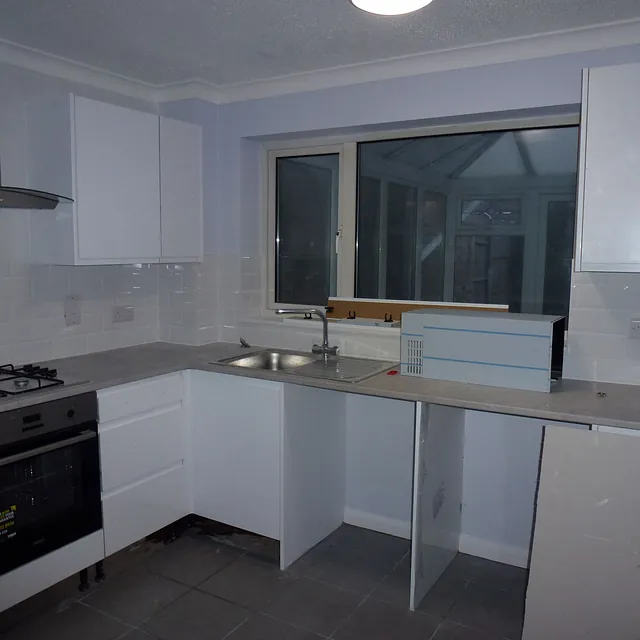 Decorated kitchen